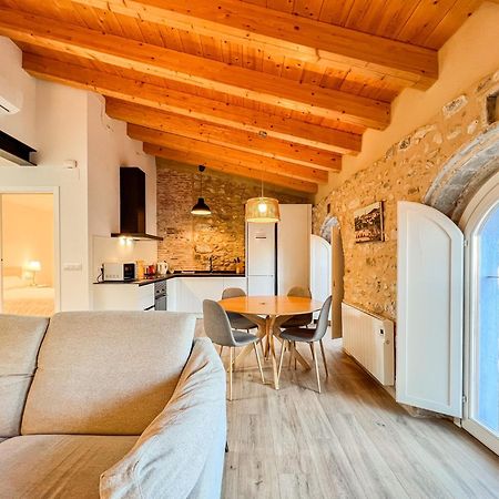 Ganganell Atic Apartamento Con Terraza En Besalú Extérieur photo