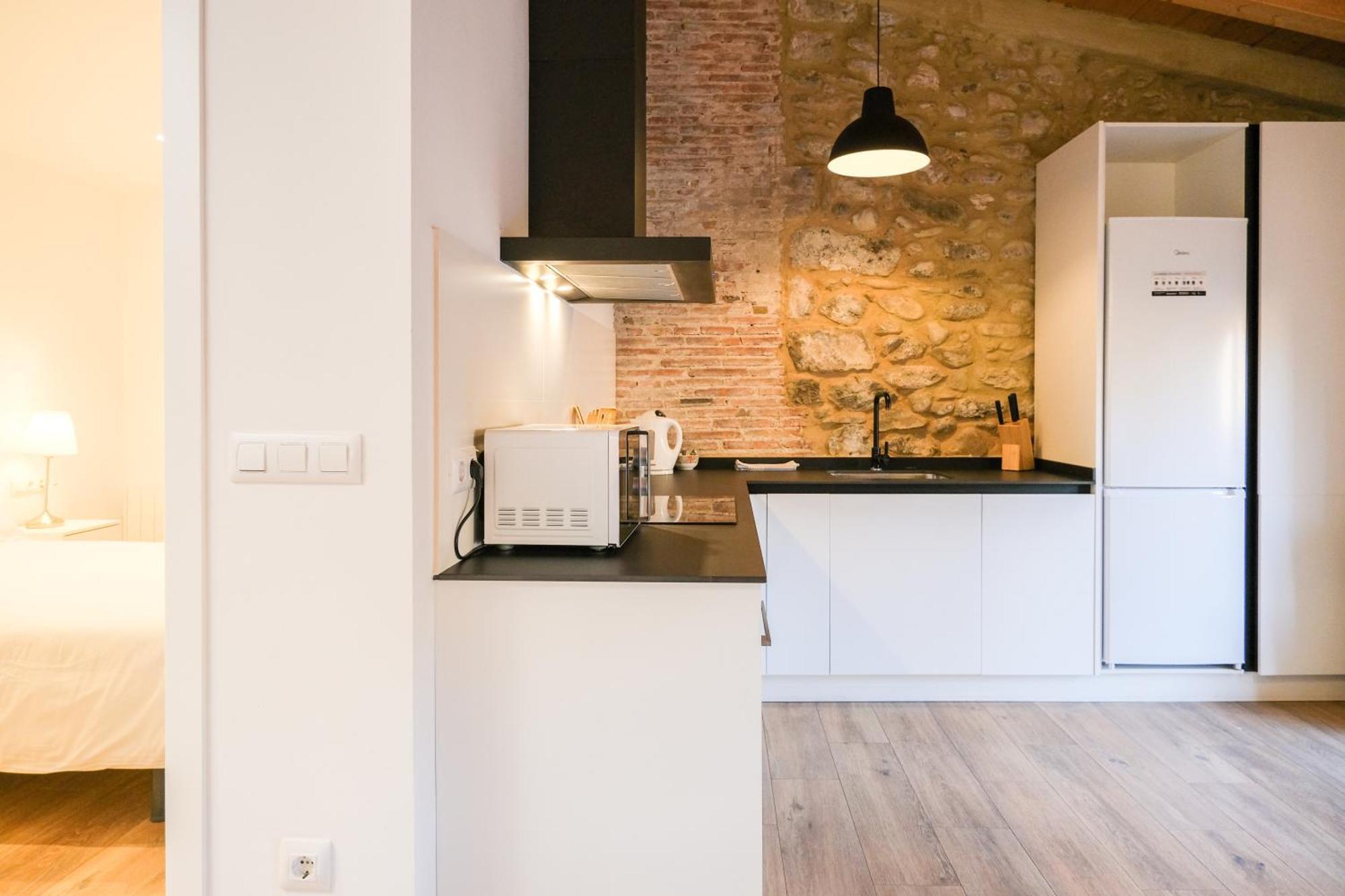 Ganganell Atic Apartamento Con Terraza En Besalú Extérieur photo