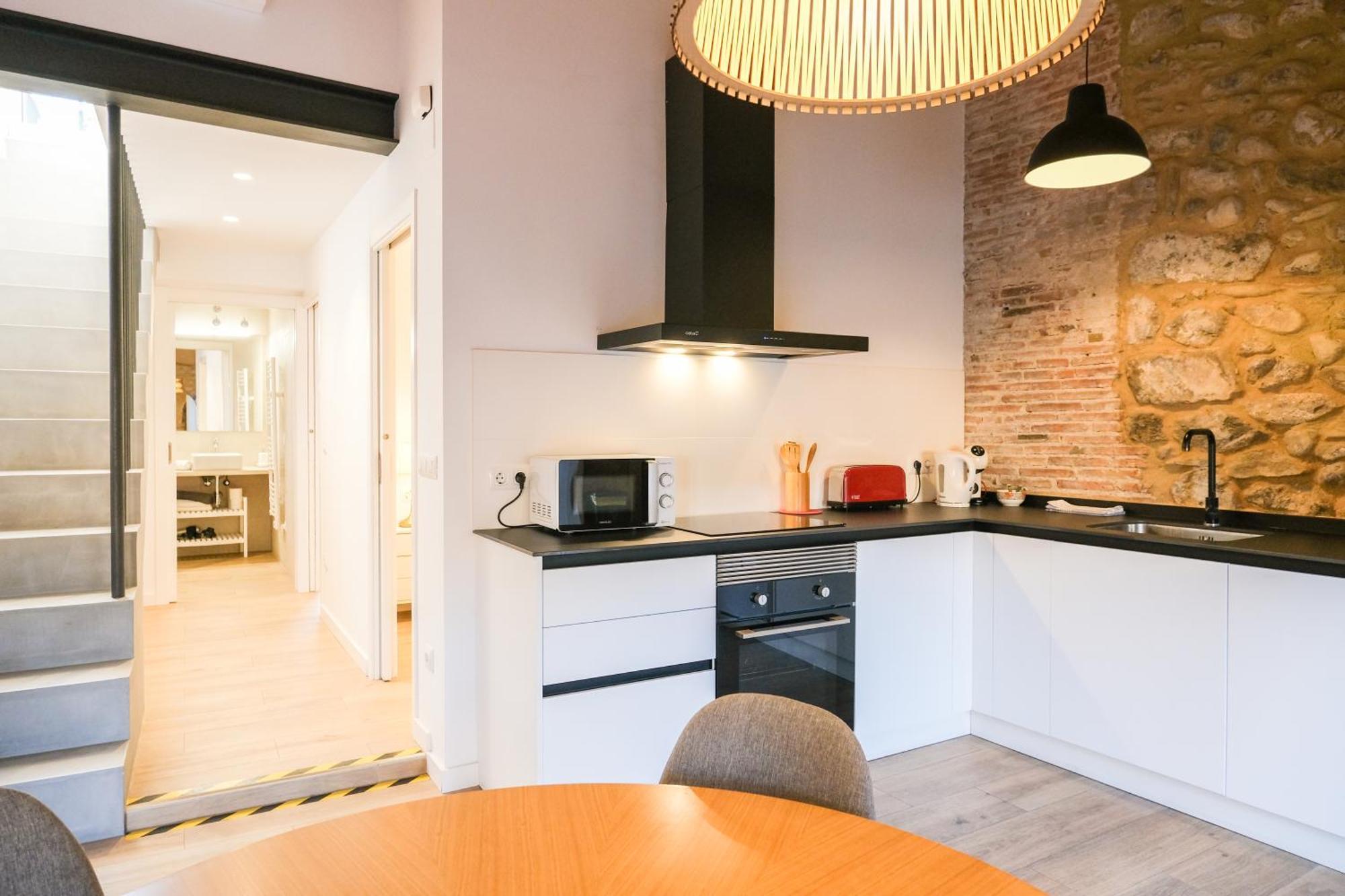 Ganganell Atic Apartamento Con Terraza En Besalú Extérieur photo